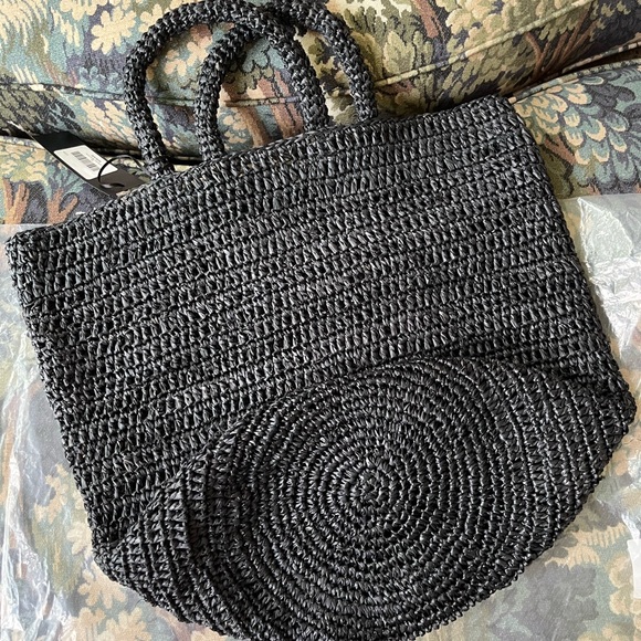 Jenni Kayne woven raffia tote - Picture 7 of 9